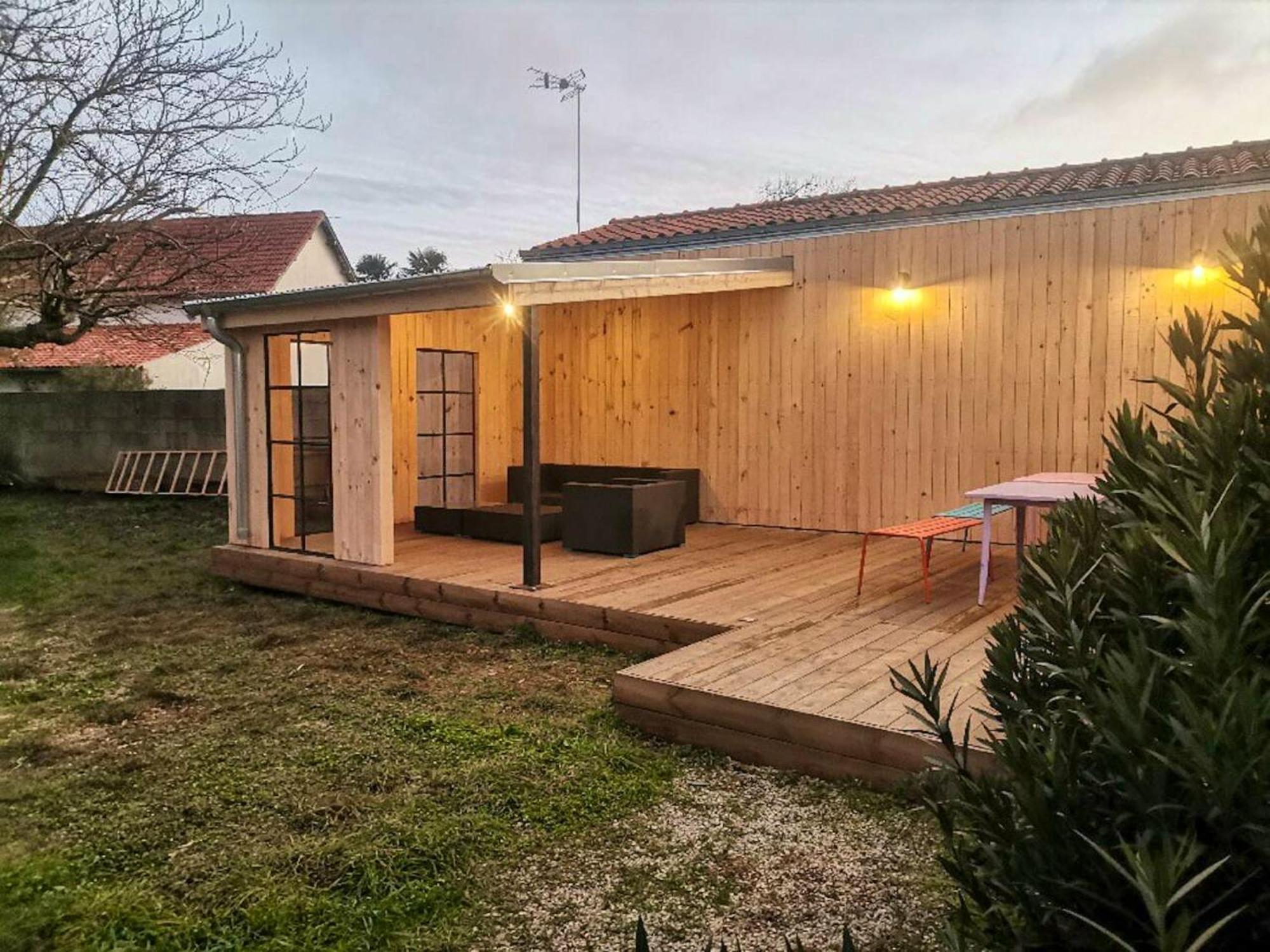 Maison Confortable A Jard-Sur-Mer Avec Grand Jardin Cloture Exteriör bild
