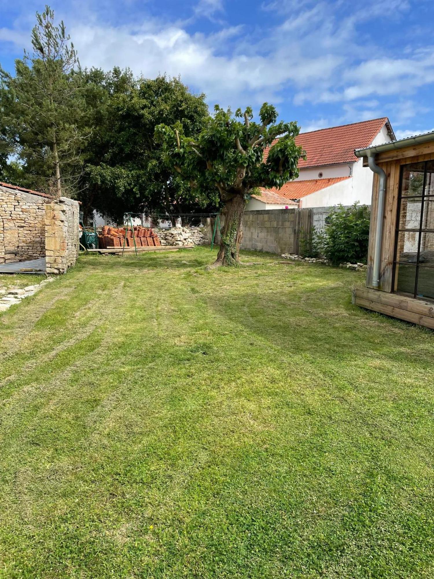 Maison Confortable A Jard-Sur-Mer Avec Grand Jardin Cloture Exteriör bild